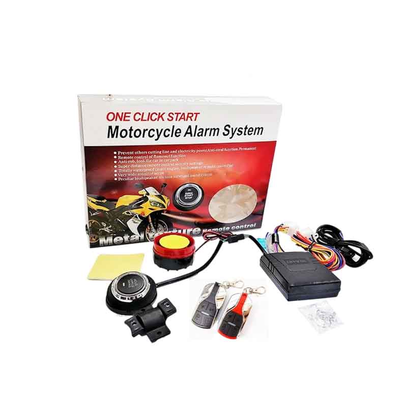 Σύστημα Έξυπνης Εκκίνησης Κινητήρα Μηχανής Με Σύστημα Συναγερμού Start/Stop - One Click Start Motorcycle Alarm System