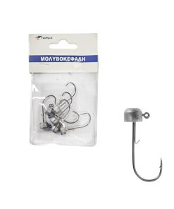 Μολυβοκεφαλές Ψαρέματος με Κυλινδρική Κεφαλή 4.5g - Jig Head Hooks with Cylinder Head