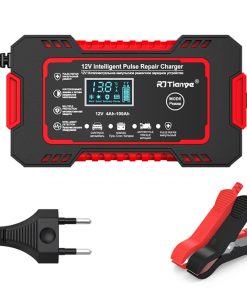 RJ Tianye Φορτιστής Μπαταρίας Αυτοκινήτου 4Ah-100Ah 12V - Intelligent Pulse Repair Charger RJ-C120501A