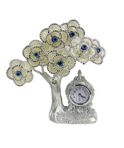 Διακοσμητικό με μπλε μάτια με ρολόι - Decoration with blue eyes