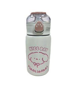 Παιδικό Θερμός 400ml με Ζωάκια & Καπάκι Πατουσάκι – Kids Thermal Bottle