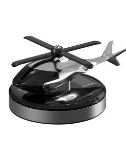 Αρωματικό Αυτοκινήτου Ελικόπτερο με Ηλιακά Περιστρεφόμενο Έλικα – Solar car air freshener