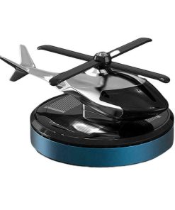 Αρωματικό Αυτοκινήτου Ελικόπτερο με Ηλιακά Περιστρεφόμενο Έλικα – Solar car air freshener