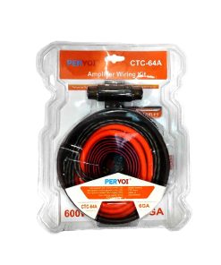 PerVoi Σετ Καλωδίων Ενισχυτή Αυτοκινήτου έως 600W CTC-64A - Amplifier Wiring Kit
