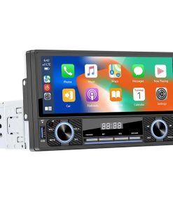 PerVoi Οθόνη αυτοκινήτου Ηχοσύστημα Bluetooth USB AUX MP5 FM 6.8″ 12V 60W CTC-6821 - Car 1 Din HD Touch Screen Rearview Function