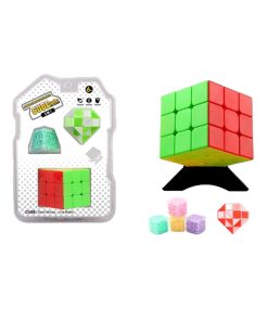 Cube series παιχνίδι κύβος 3in1 - Snake puzzle ruler cube toy