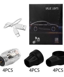 Διακοσμητικά Φώτα Βαλβίδων Αυτοκινήτου - Value Lights Colours LED