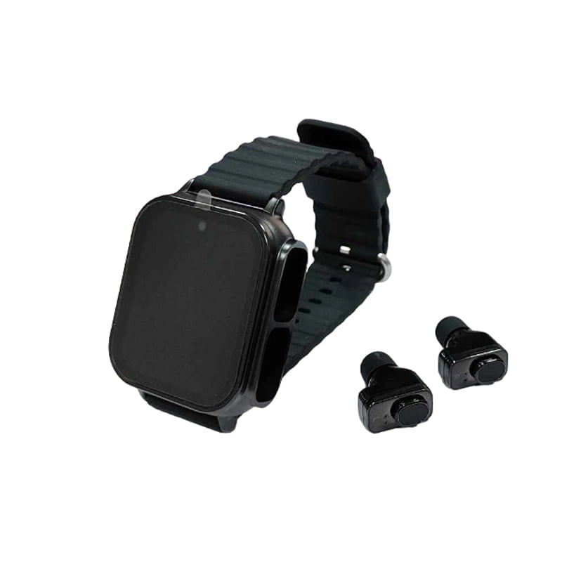 Smartwatch με ακουστικά - Smartwatch with earbuds - Image 6