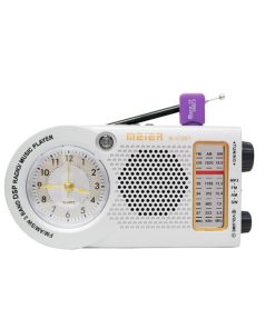Meier Επαναφορτιζόμενο Φορητό Ραδιόφωνο M-572BT - Radio