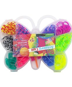 Σετ Κασετίνα Λαστιχάκια/ Κιτ κατασκευής κοσμημάτων Πεταλούδα - Band Accessory Case Kit DIY