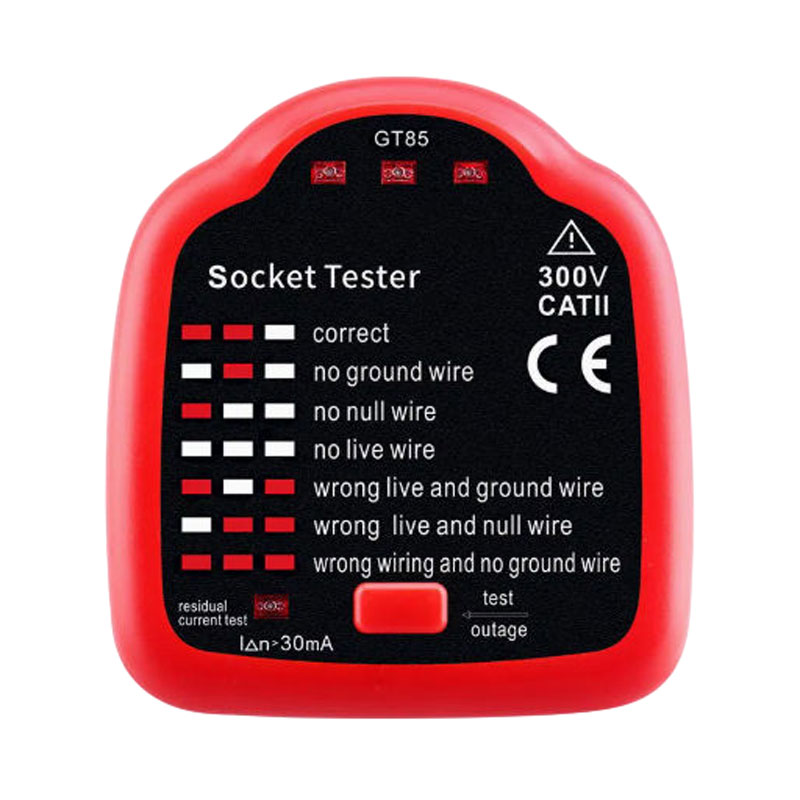 Benetech Δοκιμαστής Πρίζας Ρεύματος GT85 - Socket Tester - Image 2