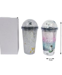 Ποτήρι Πλαστικό με Καπάκι - Water Bottle