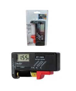 BT-168D Ψηφιακός μετρητής μπαταρίας Battery Tester με Πτυσσόμενη Υποδοχή