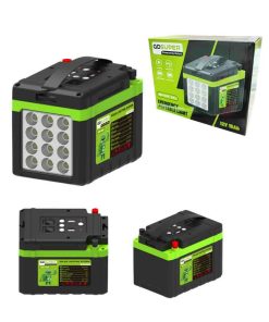 GDSuper Φορητό Φως Έκτακτης Ανάγκης - Μπαταρία Αποθήκευσης Ηλιακής Ενέργειας 12V 15Ah GD-1215 - Emergency portable light