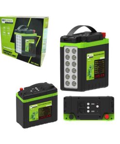 GDSuper Φορητό Φως Έκτακτης Ανάγκης - Μπαταρία Αποθήκευσης Ηλιακής Ενέργειας 12V 20Ah GD-1220 - Emergency portable light