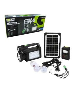GDSuper Ηλιακό σύστημα φωτισμού 30W 28LED GD-C10 - Multi-Function Emergency Portable Light
