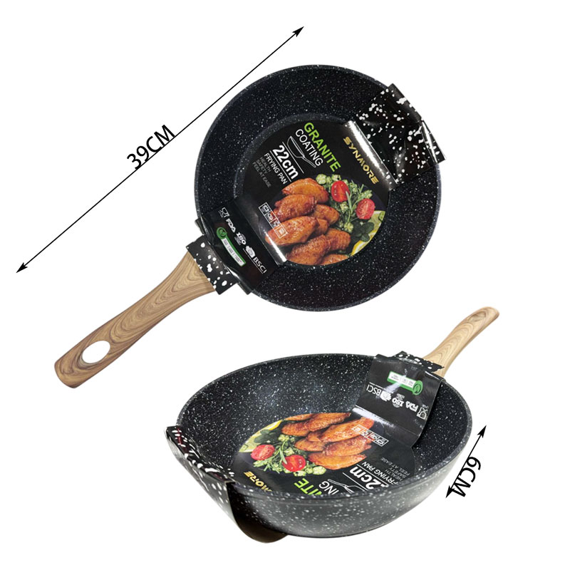 Synamore Τηγάνι Βαθύ Αντικολλητικό 22cm - Fry Pan - Image 3