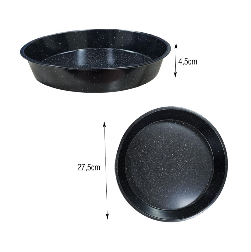 5cm - Round Non-Stick Baking Pan