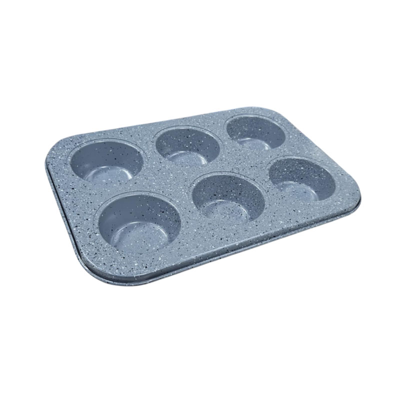 Φόρμα Αντικολλητική για 6 Muffins/Cupcakes - Non-Stick 6-Cup Muffin/Cupcake Pan