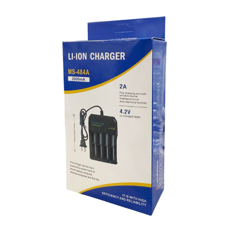 Φορτιστής μπαταρίας 2000mA MD-282A - Li-ion Charger - Image 4
