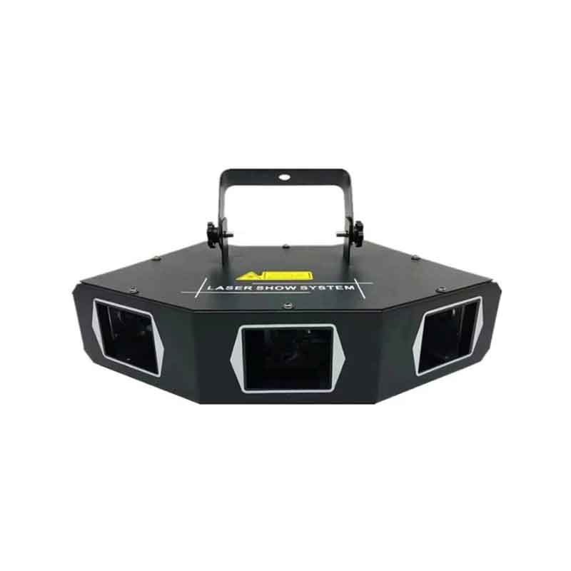 Φωτιστικό Laser Show RGB με 4 Εξόδους Πολυχρωμικό Εφέ για Σκηνή & Πάρτι - RGB Laser Show Light - Image 2