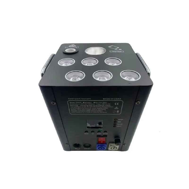 Pemin Μηχανή Εφέ Σπινθήρων με Διπλό Μοτέρ & LED Φωτισμό PM-5023 - Dual Motor With Light Spray Machine - Image 3