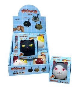 Παιχνίδι αντιστρές γάτα - Αnti-stress squishy angry cat