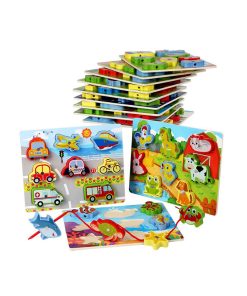 Ξύλινο Εκπαιδευτικό Μαγνητικό Παιχνίδι - Wooden Game