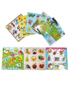 Ξύλινο Παιδικό Puzzle - Wooden Children's Puzzle