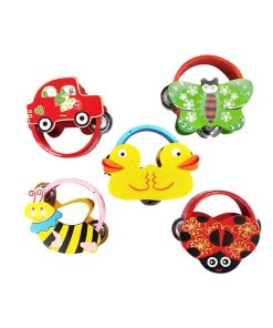 Παιδικό Ξύλινο Ντέφι - Children's Wooden Tambourine