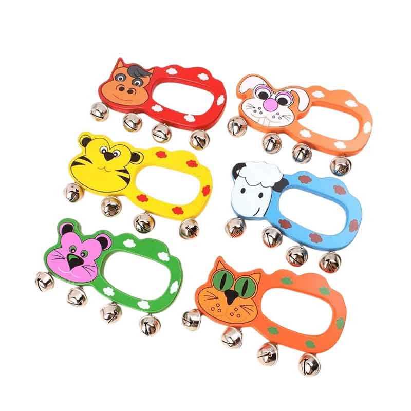 Ξύλινη Κουδουνίστρα Για Μωρά - Wooden Baby Rattle - Image 2