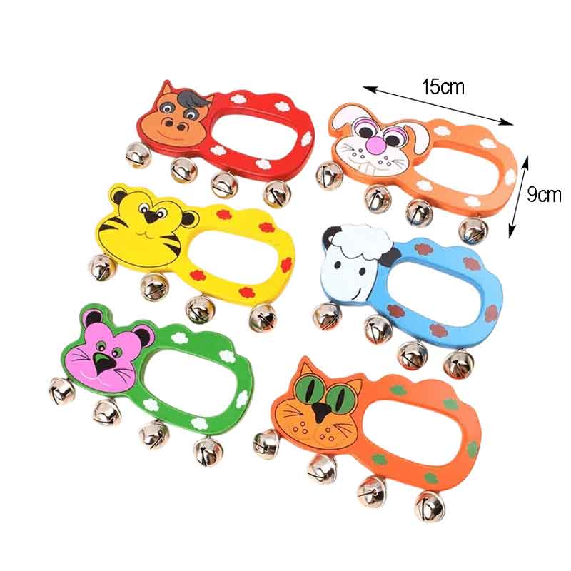 Ξύλινη Κουδουνίστρα Για Μωρά - Wooden Baby Rattle - Image 3