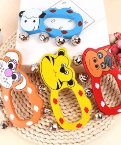 Ξύλινη Κουδουνίστρα Για Μωρά - Wooden Baby Rattle