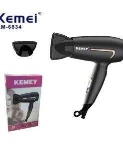 Kemei Πιστολάκι Μαλλιών Ταξιδίου 1800W KM-6834 - Hair dryer