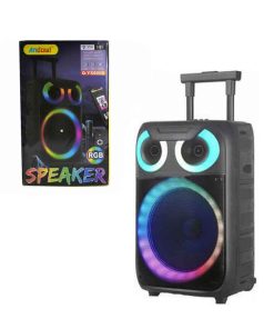 Andowl Ηχείο Subwoofer 30W RMS FM με Μικρόφωνο