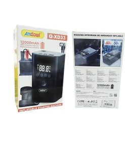 Andowl Φορητός Εκκινητής Μπαταρίας Αυτοκινήτου με Αεροσυμπιεστή 12000mAh Q-XD33 - Inflatable Starter Machine