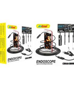 Andowl Ενδοσκοπική Κάμερα για Κινητό με Ανάλυση 2560x1920 pixels και Καλώδιο 3.5m Q-NK65 - Endoscope Type-C