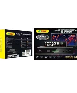 Andowl Q-DV900 Ψηφιακός Δέκτης Αποκωδικοποιητής Mpeg-4 4K UHD Σύνδεσεις SCART / HDMI - Digital TV Converters Box