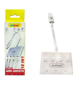 Andowl Αντάπτορας Ήχου 12 σε 1 για iPhone Q-A190 - 12in1 Audio Converter