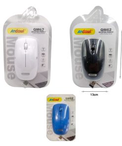 Andowl Ασύρματο Ποντίκι 2.4 GHZ QM62 - Wireless mouse
