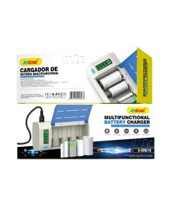 Andowl Φορτιστής μπαταριών πολλαπλών λειτουργιών Q-CD2818 - Multifunctional Battery Charger