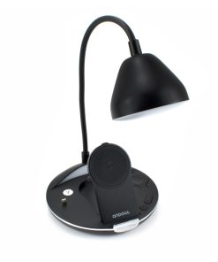 Andowl Φωτιστικό Γραφείου LED με Ασύρματη Βάση Φόρτισης Κινητού Q-CD506 - 5in1 Wireless Charger Foldable Lamp