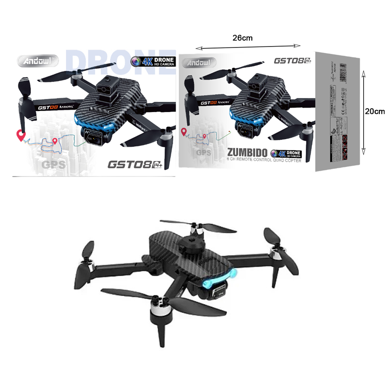 Andowl Επαγγελματικό Drone Λήψης & Εγγραφής 4Κ HD GST08 - Drone HD Camera - Image 3