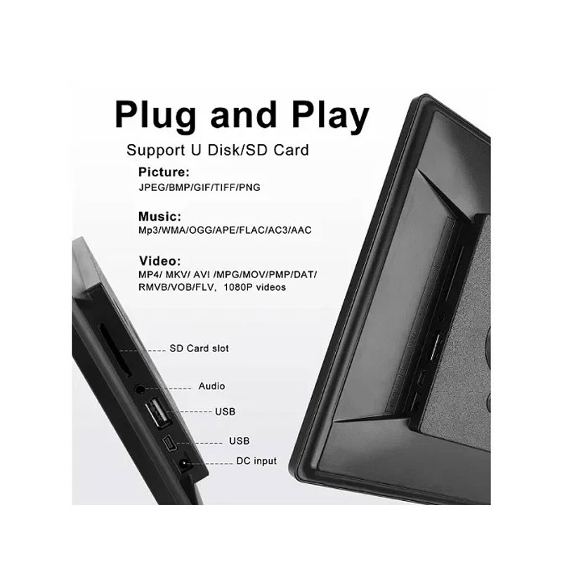 Andowl Ψηφιακή κορνίζα 10 Ιντσών HD με τηλεχειριστήριο Q-L211 - Digital Photo Frame - Image 6