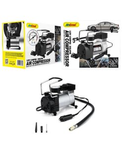 Andowl Κομπρεσέρ αέρος με καλώδιο αναπτήρα 12V και ενσωματωμένο φως Q-DQ993 - Air Compressor