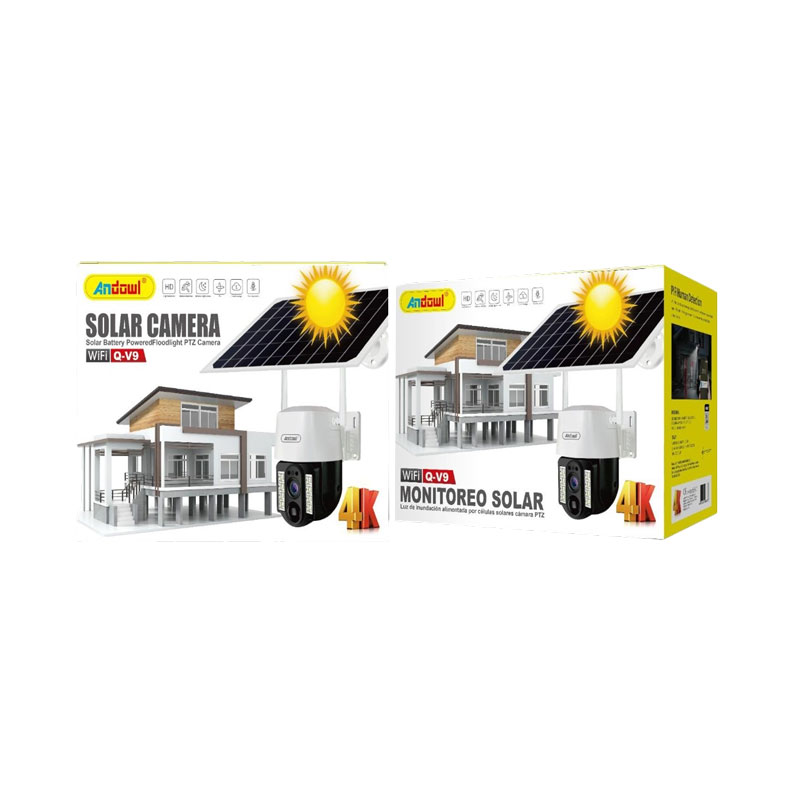 Andowl Ηλιακή Wifi Κάμερα εξωτερικού χώρου Q-V9 - Solar Camera Wifi