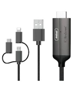 Andowl Καλώδιο USB σε HDTV 3in1 4K HDR Q-HD352 - 3in1 HDTV Cable