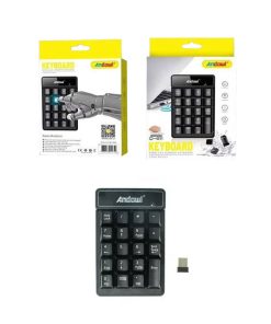 Andowl Ασύρματο Αριθμητικό Πληκτρολόγιο Q-811 – Wireless Number Keyboard