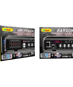 Andowl Ενισχυτής με λειτουργία Karaoke 120Wx2 HiFi Q-GF111 - Karaoke Reverberation Power Amplifier