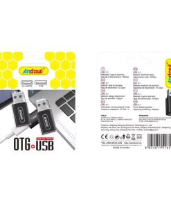 Andowl Μετατροπέας Αντάπτορας Type-C σε USB Q-A664 - OTG+USB Converter